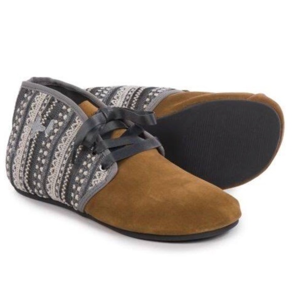 OTZ Shoes - OTZ Bottine Lace Ankle Booties Latte Yucatán Suede